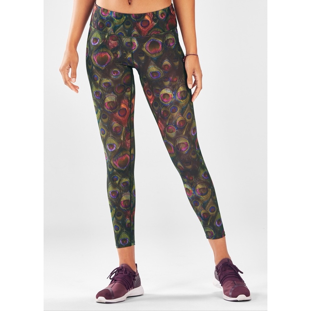 Fabletics Peacock Print Leggings